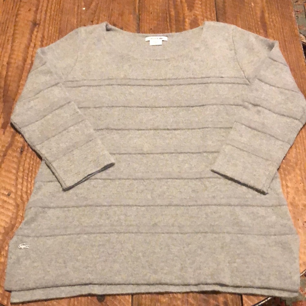 Lacoste wool blend sweater 40 Medium
